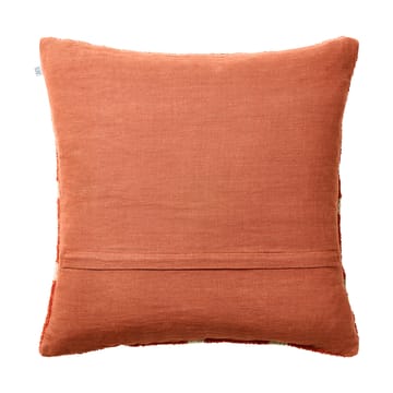 Check kuddfodral 50x50 cm - Apricot orange-aqua - Chhatwal & Jonsson