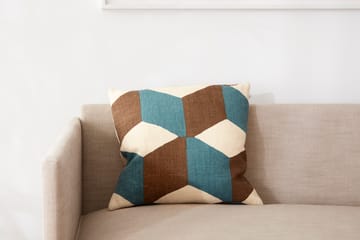 Hawa kuddfodral 50x50 cm - Light beige-heaven blue-taupe - Chhatwal & Jonsson