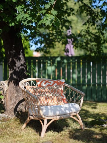 Ikat Delhi Outdoor kudde 40x60 cm - Beige-apricot orange - Chhatwal & Jonsson