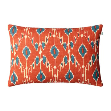 Ikat Goa kuddfodral 60x40 cm - Apricot orange-heaven blue - Chhatwal & Jonsson