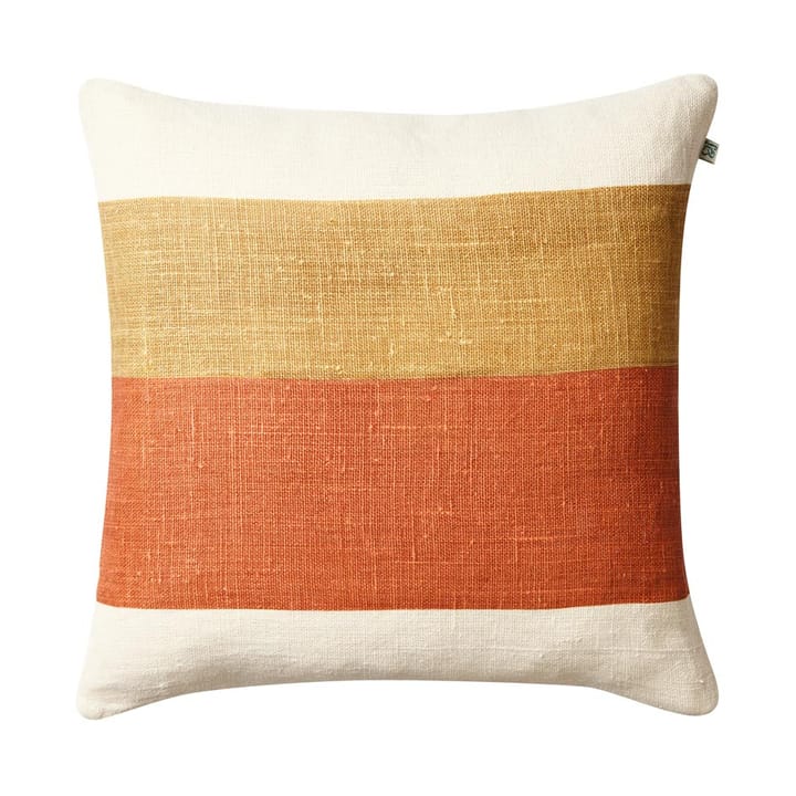 Kumar kuddfodral 50x50 cm - Khaki-apricot orange - Chhatwal & Jonsson