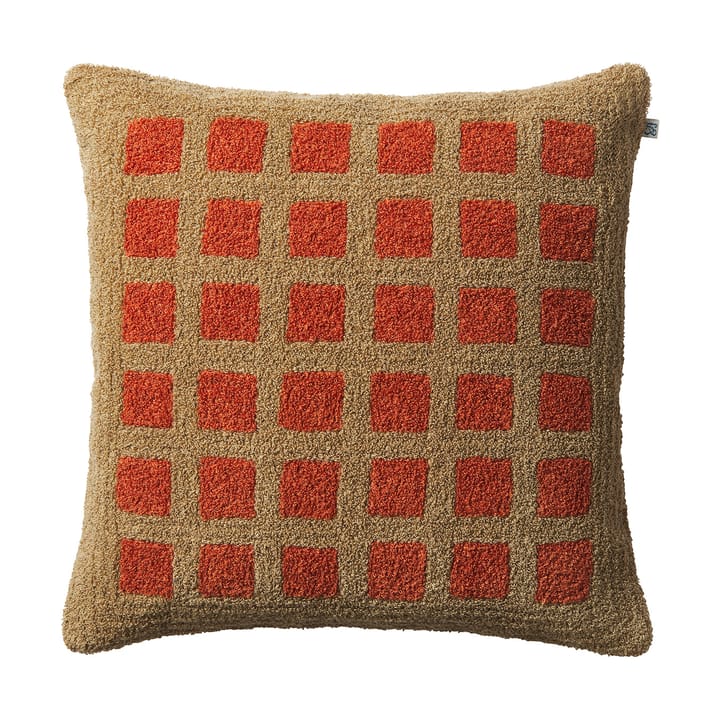 Mohan kuddfodral 50x50 cm - Sand apricot-apricot orange - Chhatwal & Jonsson