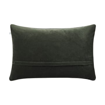 Natu kuddfodral 40x60 cm - Forest green-red - Chhatwal & Jonsson