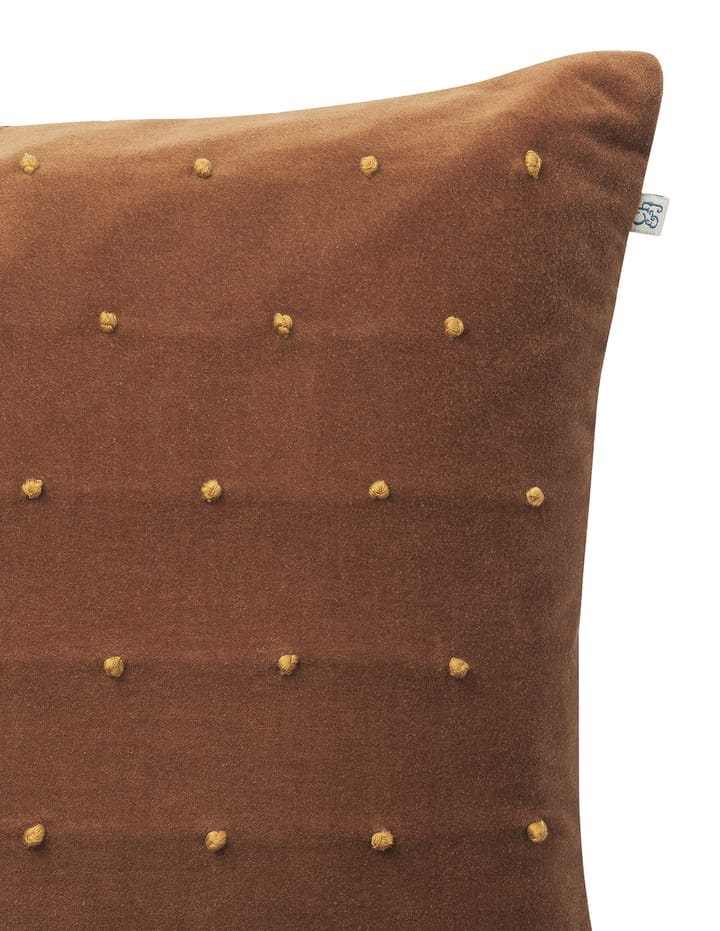 Roma kuddfodral 50x50 cm, Cognac-masala yellow Chhatwal & Jonsson