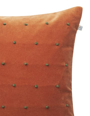 Roma kuddfodral 50x50 cm - Terracotta-forest green - Chhatwal & Jonsson