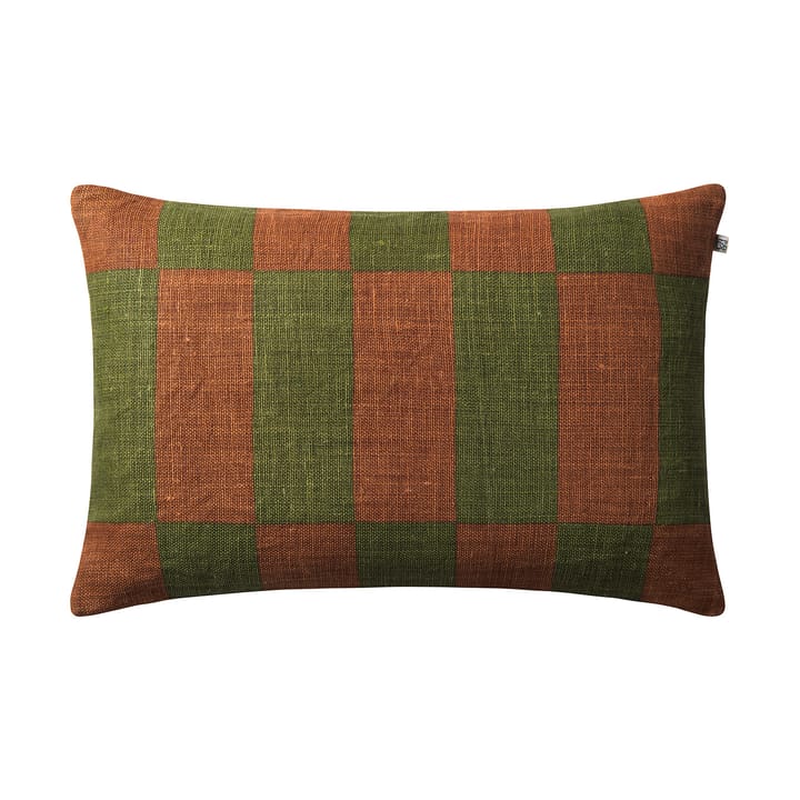 Samar kuddfodral 40x60 cm - Cactus green-terracotta - Chhatwal & Jonsson