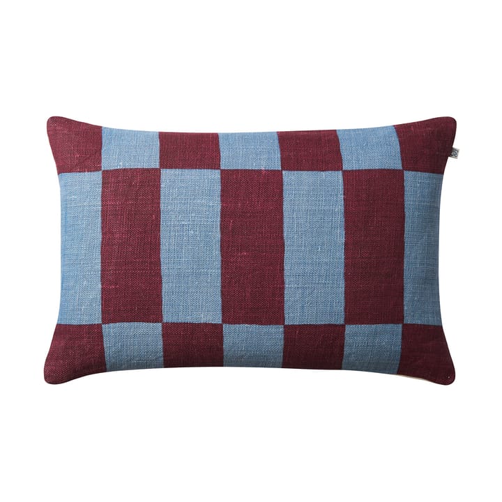 Samar kuddfodral 40x60 cm, Dusty blue-ruby Chhatwal & Jonsson