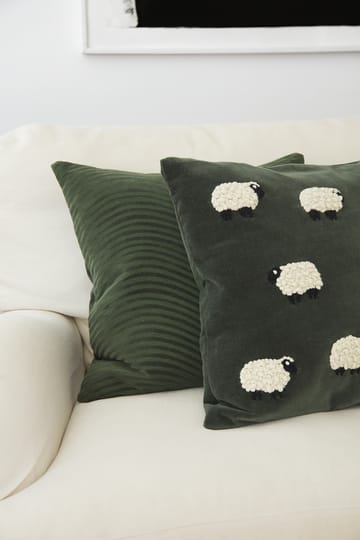 Sheep kuddfodral 50x50 cm - Forest green - Chhatwal & Jonsson