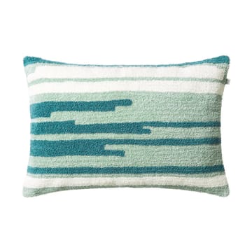 Stripe Asis kuddfodral 40x60 cm - Heaven blue-aqua-off white - Chhatwal & Jonsson