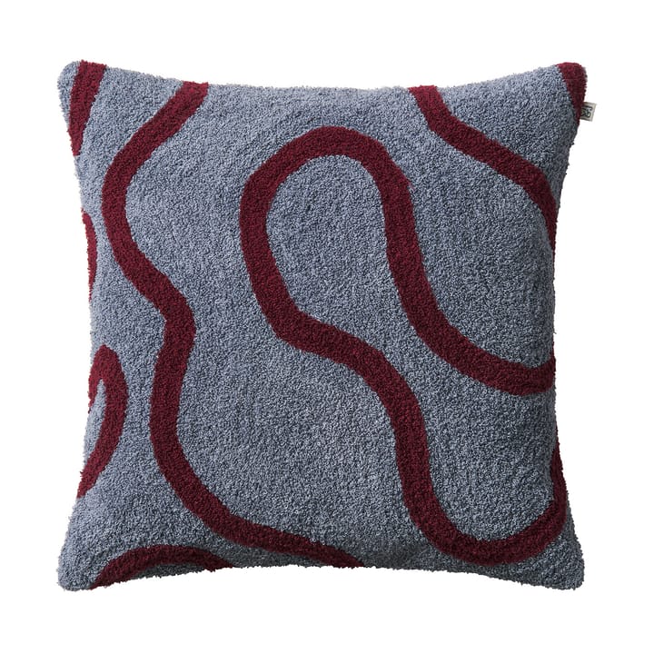 Swati kuddfodral 50x50 cm - Dusty blue-ruby - Chhatwal & Jonsson