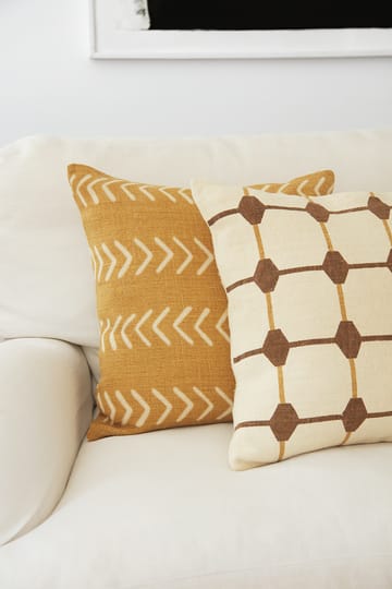 Tara kuddfodral 50x50 cm - Spicy yellow - Chhatwal & Jonsson