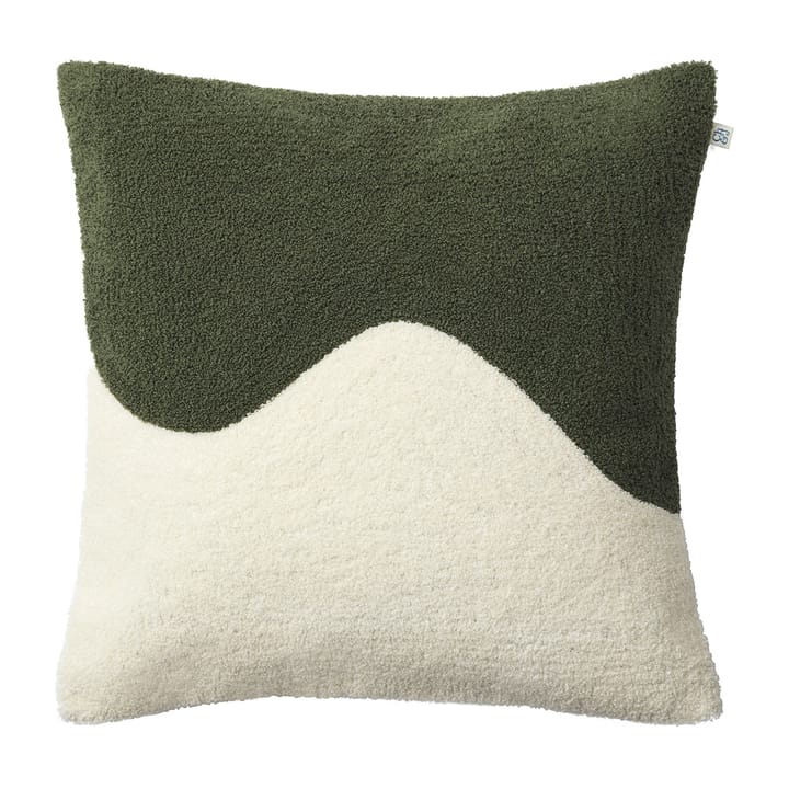 Yogi kuddfodral 50x50 cm, Cactus green-off white Chhatwal & Jonsson