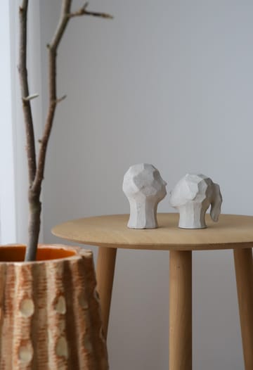 Benedict och Amal sculpture - Limestone - Cooee Design