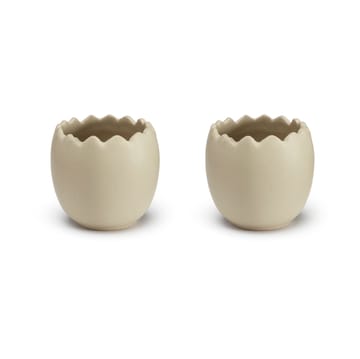 Cooee äggkopp 2-pack - Sand - Cooee Design