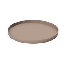 Cooee bricka 30 cm rund - Taupe - Cooee Design