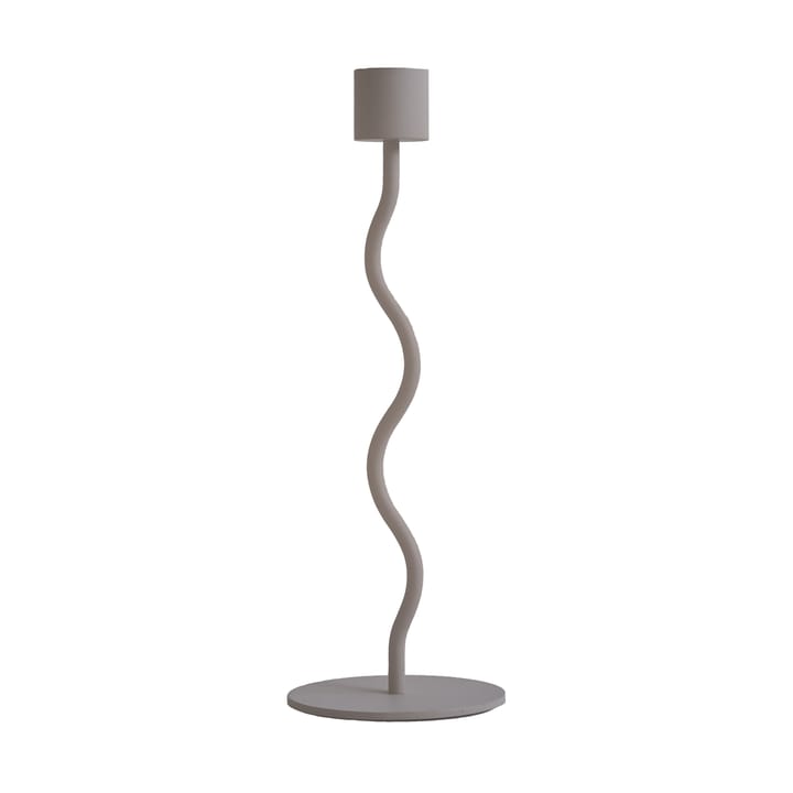 Curved ljusstake 23 cm, Taupe Cooee Design