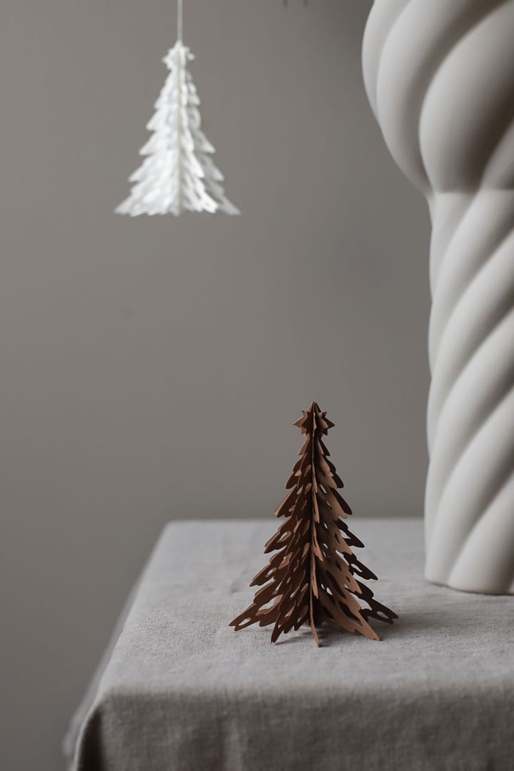 Paper Pinetree dekorationshänge 2-pack, Coffee Cooee Design