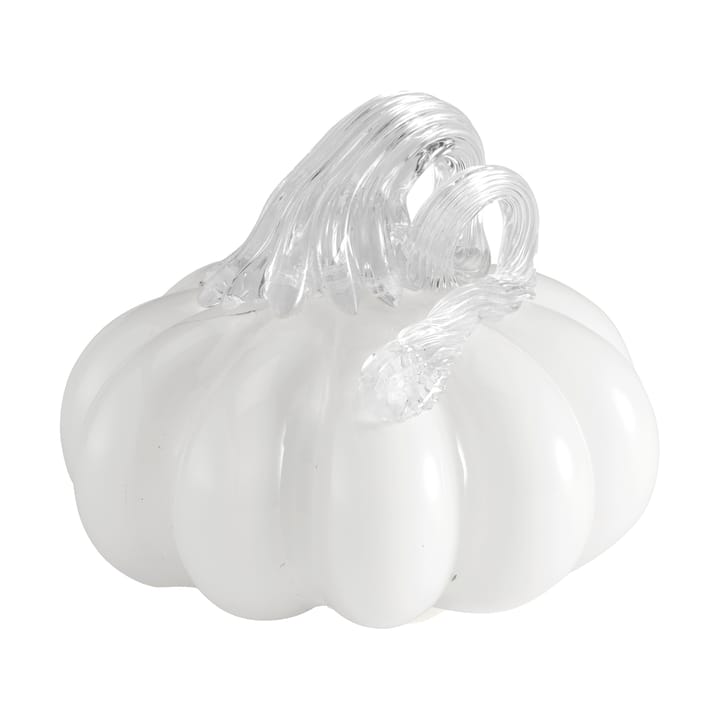 Pumpkin dekoration 8 cm - White - Cooee Design