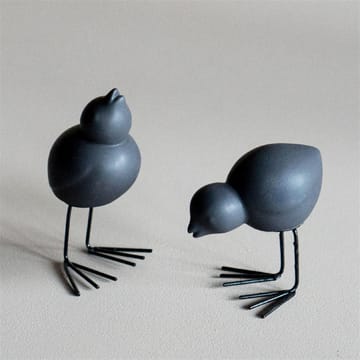 DBKD Swedish Birds påskdekoration 2-pack - Black - DBKD