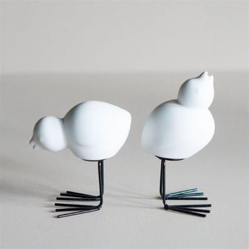 DBKD Swedish Birds påskdekoration 2-pack - White - DBKD