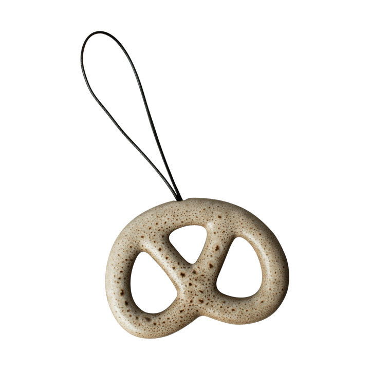 Hanging pretzel dekorationshänge, Beige DBKD