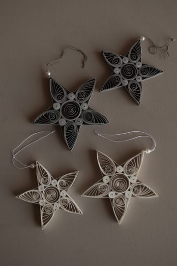 Paper star julhänge 10,5 cm - Mole - DBKD