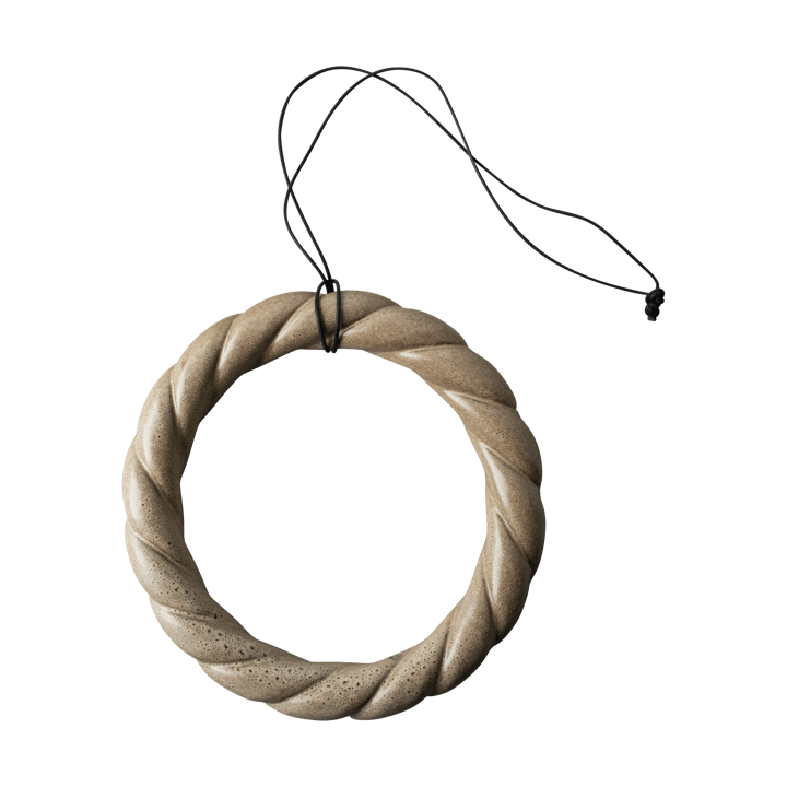 Twine krans Ø27 cm - Beige - DBKD