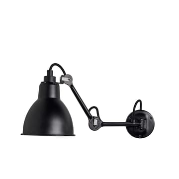 Lampe Gras 204 vägglampa - svart, rund skärm - DCWéditions