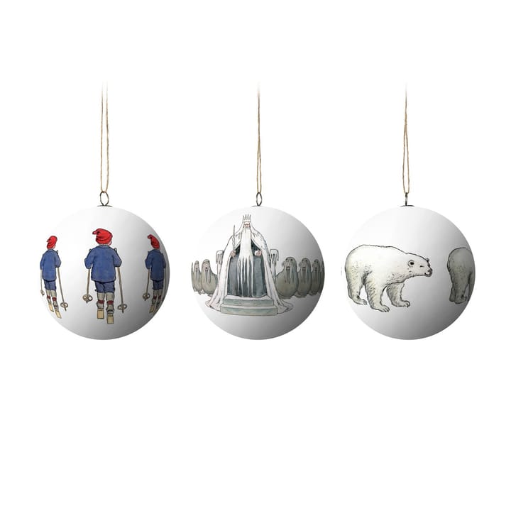 Elsa Beskow julkula 3-pack - King Winter - Design House Stockholm