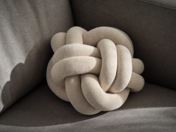 Knot kudde - Cream - Design House Stockholm