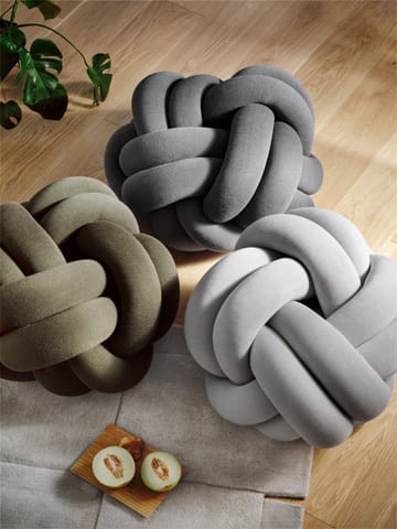 Knot kudde XL - Grey - Design House Stockholm