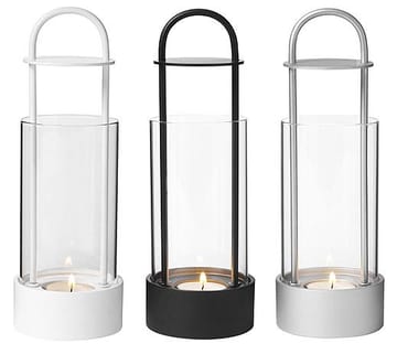 Lotus hurricane lantern - svart - Design House Stockholm