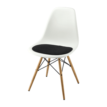 Eames DSR/DSW dyna - antracit - Designers Eye