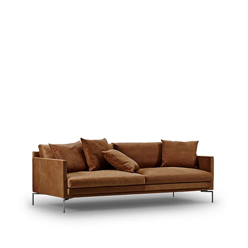 Ash 2-sits soffa 220 cm - Ranch 18 brun - Eilersen