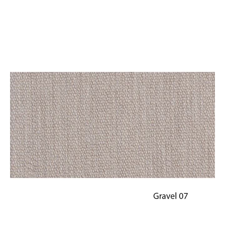 Mission soffa, tyg gravel 07 beige-220-stål Eilersen