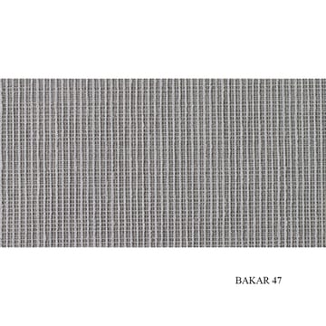 Zenith soffa 3-sits - bakar 47 ljusgrå-stål-220 cm - Eilersen