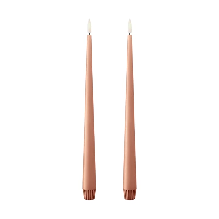 ester & erik kronljus LED 30 cm 2-pack - 20 Rosy caramel - Ester & erik