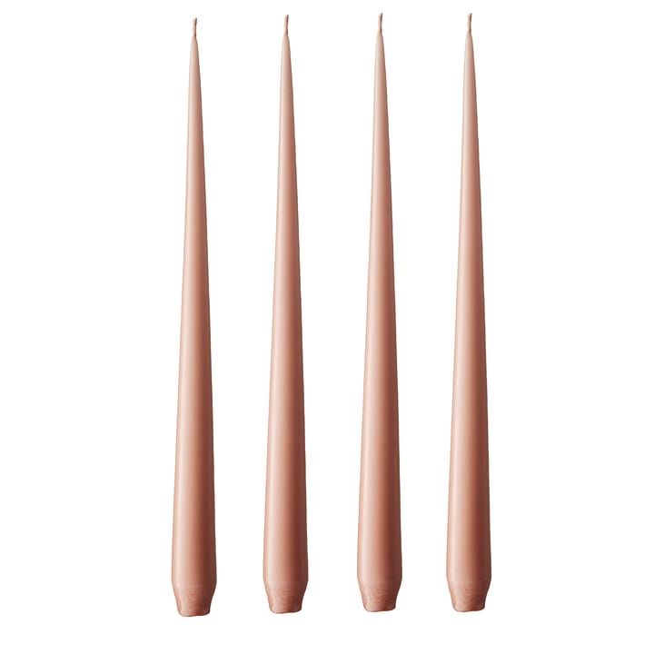 ester & erik ljus 42 cm 4-pack rosy caramel - Matt - Ester & erik