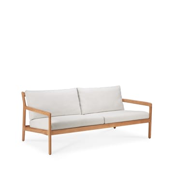 Jack outdoor soffa 2-sits teak - offwhite, teakstativ - Ethnicraft