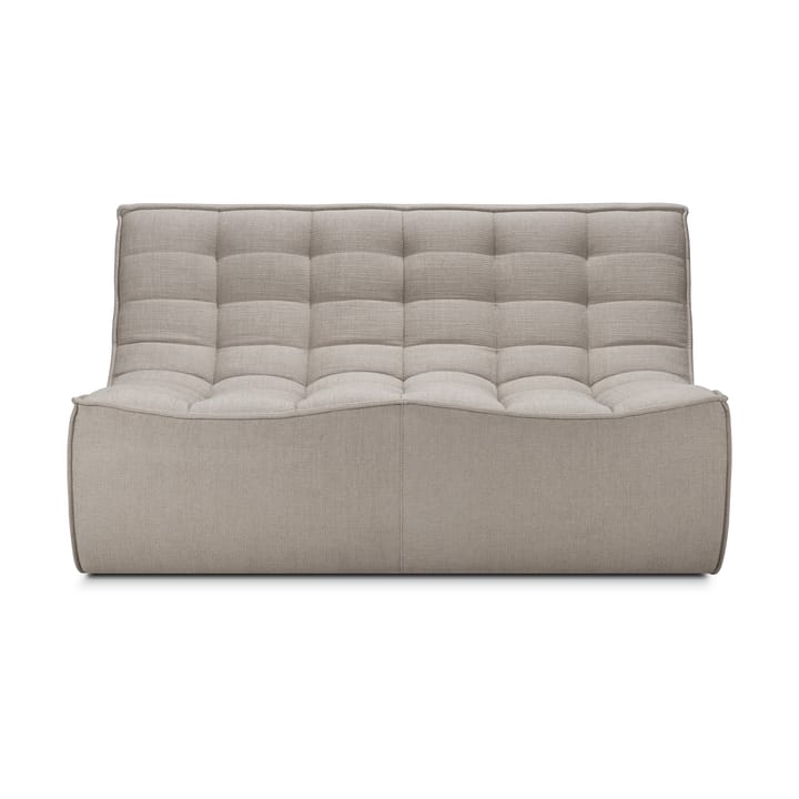 N701 soffa 2-sits, Tyg Ecru beige Ethnicraft