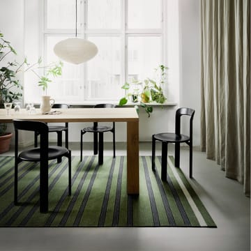 Fleur Matta - moss/black, 170x240 cm - Fabula Living