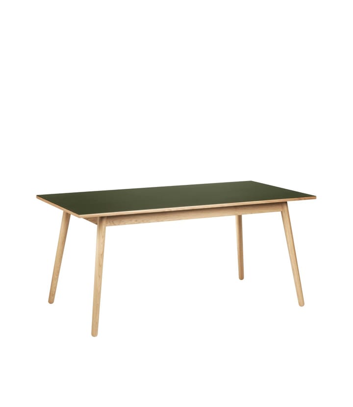 C35B matbord 82x160 cm, Olive green-oak nature lacquered FDB Møbler