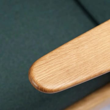 J53 fåtölj - Oiled oak-green - FDB Møbler