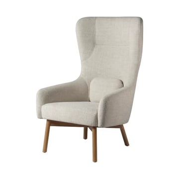 L35 Gesja Wing Chair fåtölj - Beige-lacquered oak - FDB Møbler