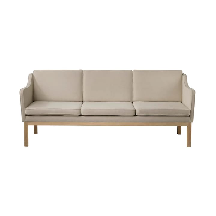 MK46 Mogens Koch 3-sits soffa - Lacquered oak-beige 90 - FDB Møbler