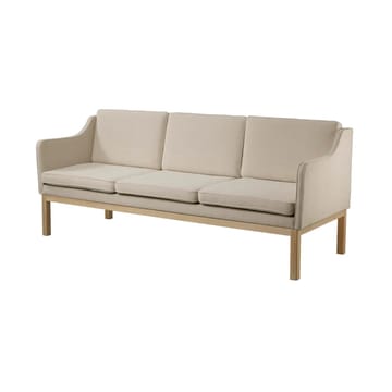 MK46 Mogens Koch 3-sits soffa - Lacquered oak-beige 90 - FDB Møbler