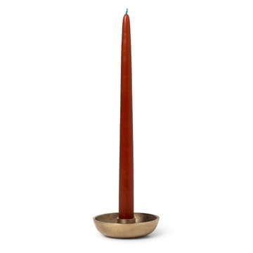 Bowl ljusstake Ø10 cm - Mässing - ferm LIVING