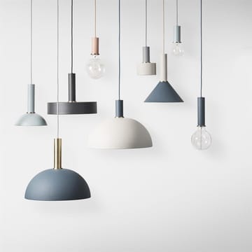 Collect taklampa stor - light grey (grå) - ferm LIVING