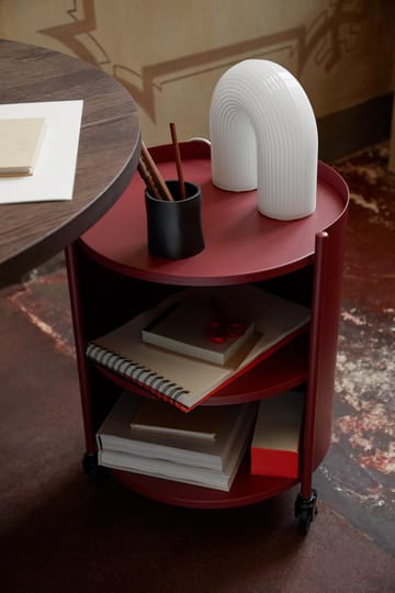 Eve sidobord - Mahogany Red - ferm LIVING