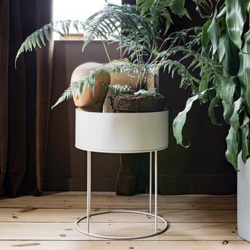 ferm LIVING plant box rund - Cashmere - ferm LIVING